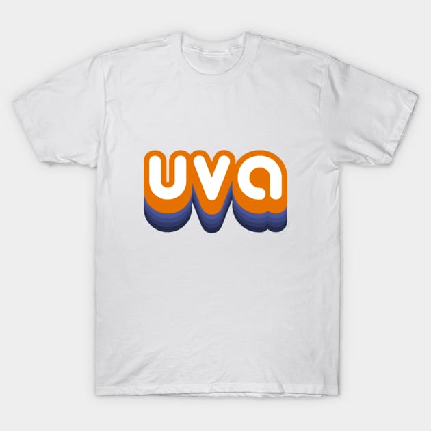 uvirginia retro bubble T-Shirt by Rpadnis